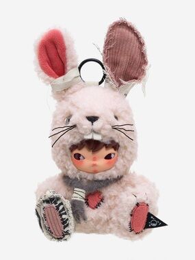 POP MART Hirono Little Hare Plush Doll Pendant